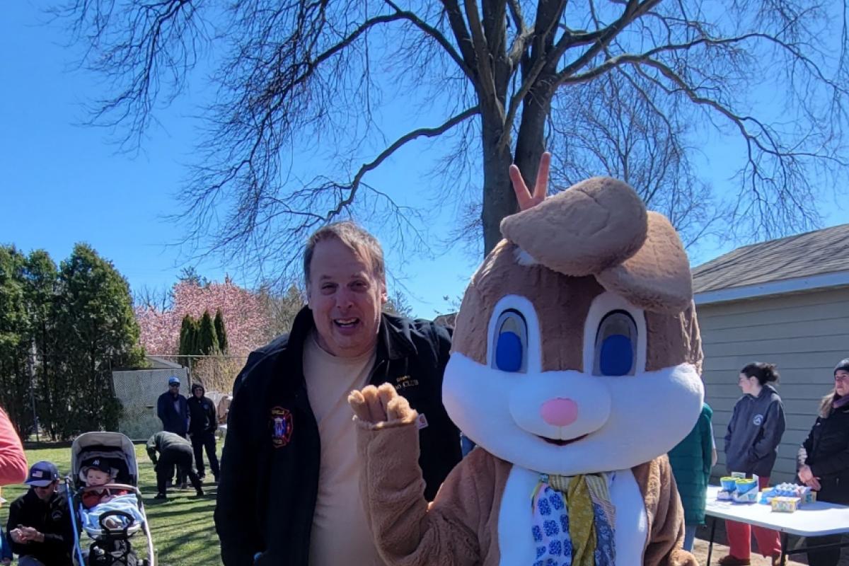 Easter Bunny with Steve Speicher