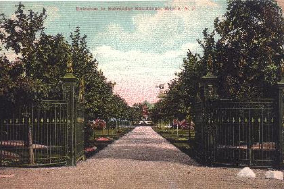 This Driveway is now Sycamore Lane